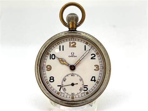 omega pocket watch manufacturing|omega military pocket watch.